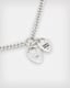 Double Heartlock Sterling Silver Necklace