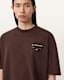 Redact Oversized Embroidered Logo T-Shirt