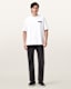 Redact Oversized Embroidered Logo T-Shirt