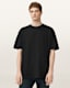 Nero Mock Neck Short Sleeve T-Shirt