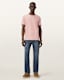 Figure Crew Neck Raw Edge T-Shirt