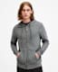 Brace Zip Up Brushed Cotton Ramskull Hoodie