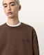 Underground Relaxed Fit Crew Neck Sweatshirt