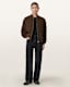 Rokko Relaxed Suede Bomber Jacket