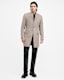 Hargrove Slim Fit Wool Blend Coat