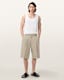 Castro Wide Leg Cotton Shorts