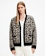 Neko Oversized Leopard Print Cardigan