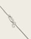 Axl Sterling Silver Medium Curb Necklace