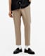 Tallis Slim Fit Cropped Tapered Trousers