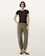 Val Cargo Linen Blend Trousers