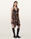 Gretel Asymmetric Tiered Midi Dress