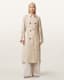 Lizie Double Breasted Trench Coat
