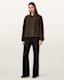 Reya Cropped Suede Mac