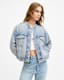 Bella Diamond Button Denim Jacket