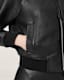 Orten Leather Bomber Jacket