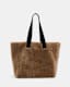 Izzy Reversible Shearling Tote Bag