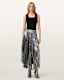 Jax Pleated Midi Skirt