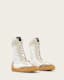 Louise Leather High Top Trainers