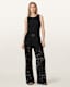 Amelie Straight Leg Lace Trousers