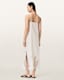 Samia Linen Lace Midi Dress