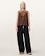 Clara Lace Trim Sleeveless Top