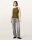 Rina Crew Neck Sleeveless Tank Top