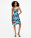 Bryony Batu Print Mini Slip Dress