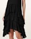 Cavarly Ruffled Mini Dress