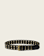 Nyla Double Eyelet Leather Belt