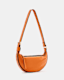 Half Moon Leather Crossbody Bag