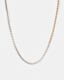 Box Chain Two Tone Necklace