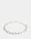 Celeste Chunky Silver Tone Necklace
