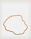 Flat Snake Gold-Tone Necklace