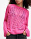 Paloma Crew Neck Mesh Jumper