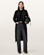 Riley Wrap Around Belted Long Line Coat