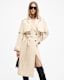 Clyde Trench Coat With Removable Sleeves