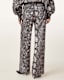 Charli Wide Leg Snake Print Trousers