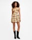 Peri Carmina Cut-Out Tie Up Mini Dress