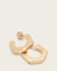 Kira Hex Hoop Earrings