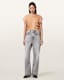 Mira Cropped Satin Drawcord T-Shirt