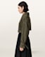 Ophelia Cropped Suede Jacket
