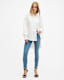 Dax Asymmetric Hem Skinny Denim Jeans