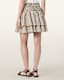 Kali Cotton Striped Mini Skirt