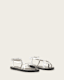 Tyla Metallic Leather Sandals