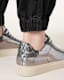 Shana Low Top Metallic Leather Trainers