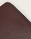 Lena Hex Zip Up Leather Wallet