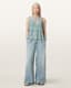 Clara Lace Trim Sleeveless Top