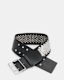 Meredith Studded Wide Leather Belt