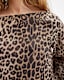 Jane Leopard Print Maxi Cover Up Dress