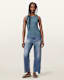 Katarina Boat Neck Slim Fit Tank Top